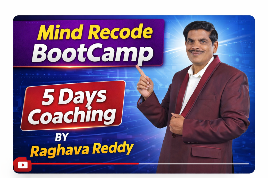 Mind Recode Boot Camp-Five Day NLP Coaching