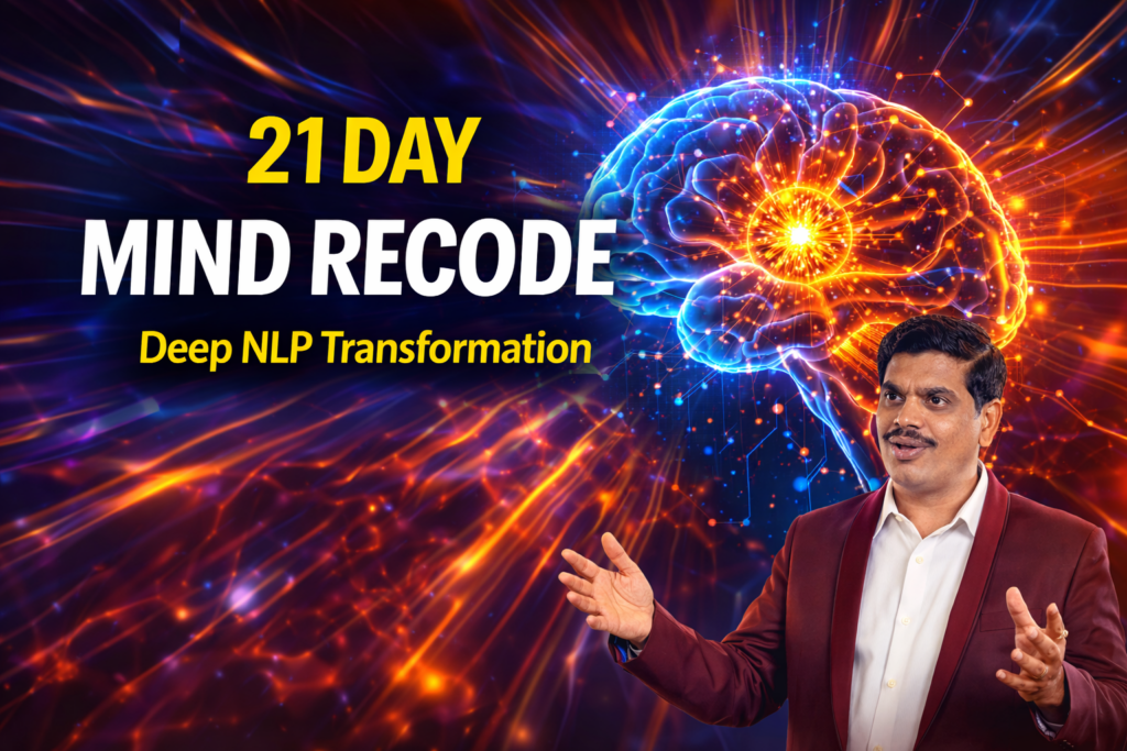 Mind Recode Intensive: 21 Days NLP Practitioner Course